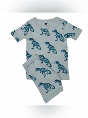 Tea Collection Dinosaur Shorts Pajamas